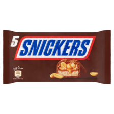 Snickers chocolade repen 5 stuks