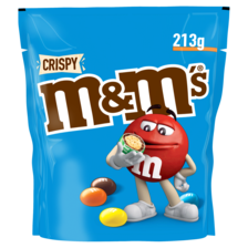 M&M'S Crispy chocolade - 213 g