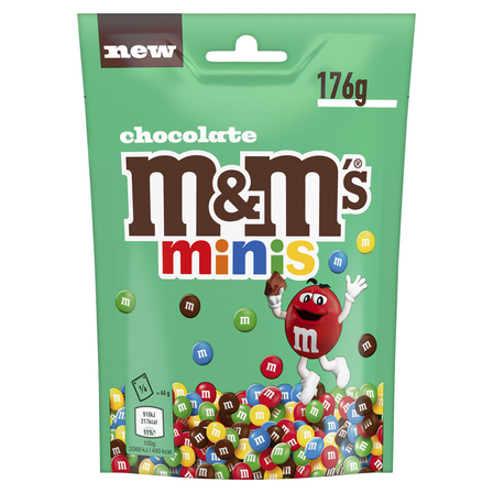 M&M's Choco Mini's Melkchocolade in Suikerlaagje