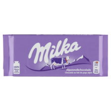 Milka Chocolade Reep Alpenmelk 100 g