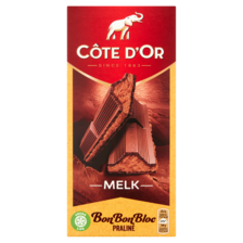 Côte d'Or BonBonBloc chocolade reep Praliné Melk 200 g