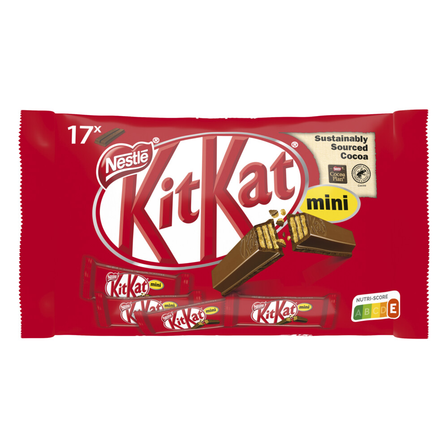 Kitkat Mini melk chocolade uitdeelzak