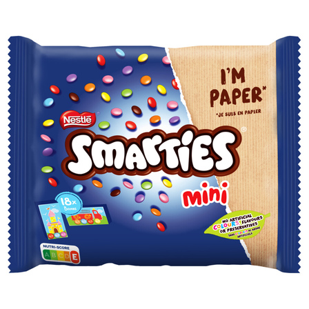 SMARTIES Mini melk chocolade uitdeelzak