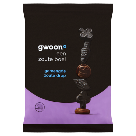 g'woon Gemengde Zoute Drop 400 g