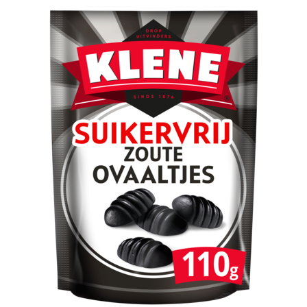 Klene Suikervrij Zoute Ovaaltjes 110 g