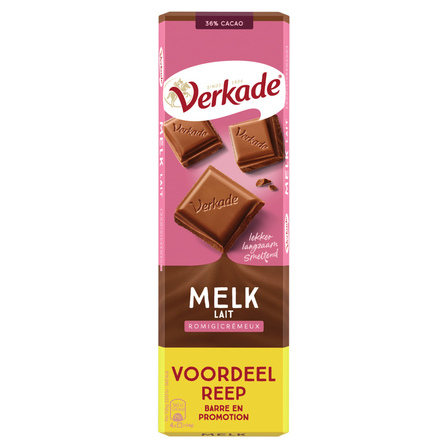 Verkade reep melk romig