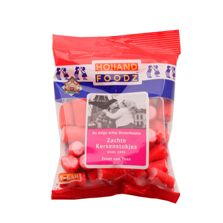 Holland foodz Oosterhoutse kersenstokjes