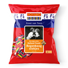 Holland foodz Regenboogstokjes