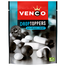 Venco droptoppers salmiak & mint
