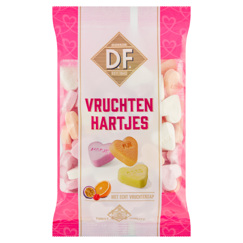 D.F. Vruchten Hartjes met Echt Vruchtensap