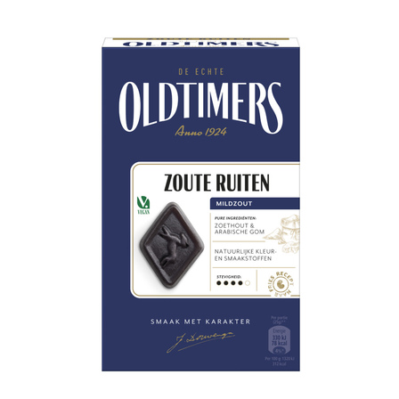 Oldtimers De Echte Hindelooper Ruitjesdrop 235 g