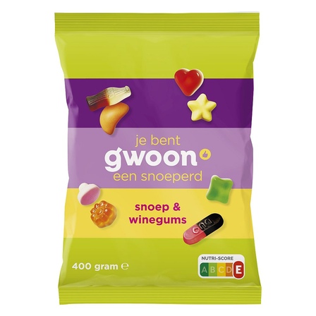 g'woon Snoep en Winegums