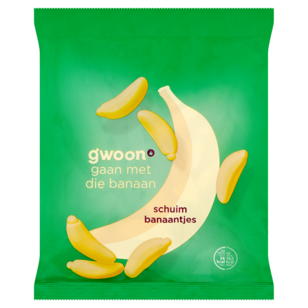 g'woon Schuimbanaantjes 300 g