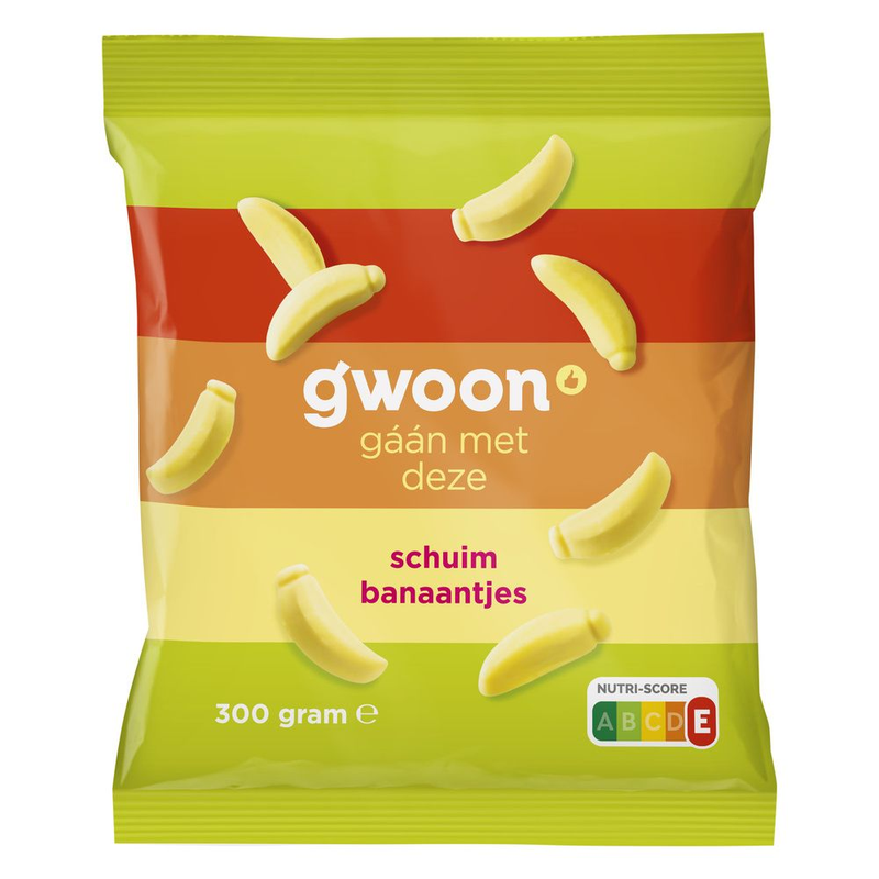 G'woon banaanschuim 300gr