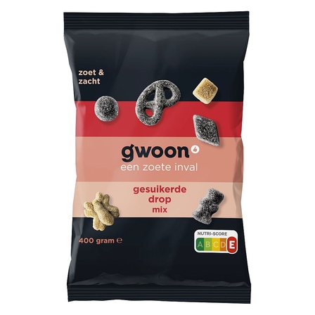 g'woon Gesuikerde Dropmix