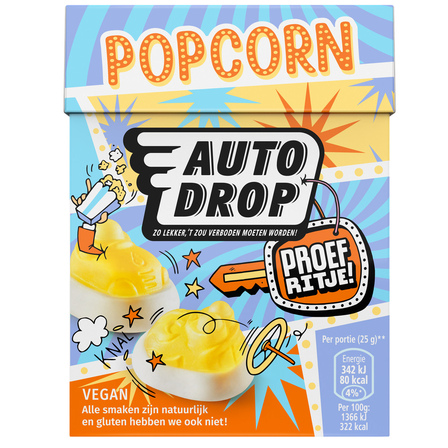 Autodrop Proefritje  Popcorn