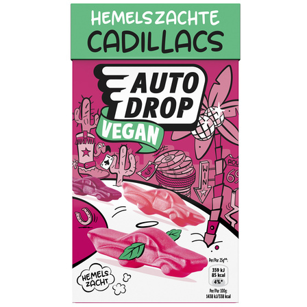 Autodrop Hemelszachte vegan cadillacs