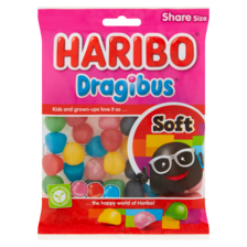Haribo Dragibus Soft Share Size
