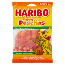 Haribo Happy Peaches Share Size 250 g