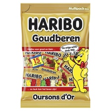 Haribo goudberen uitdeelverpakking