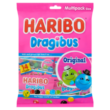 Haribo Dragibus Original Multipack Size