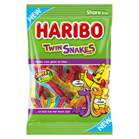 Haribo twin snakes