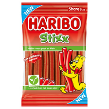 Haribo stixx aardbei