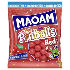 Maoam pinballs red strawberry