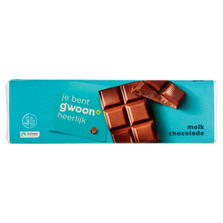 g'woon Melk Chocolade 180 g