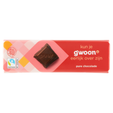 g'woon Pure Chocolade 100 g