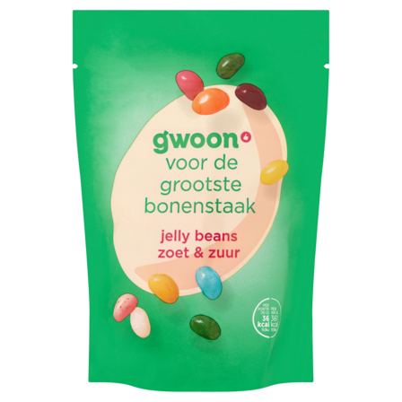 g'woon Jelly Beans Zoet & Zuur