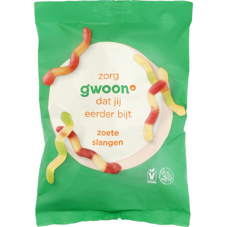 G'woon Zoete Slangen  Vegan