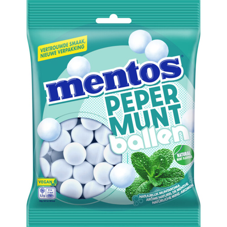 Mentos Pepermuntballen  