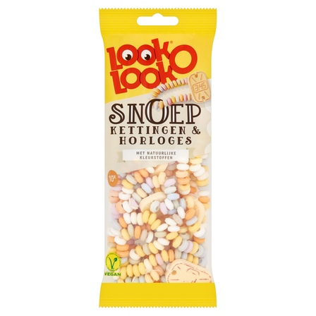 Look-O-Look Snoepketting Horloge