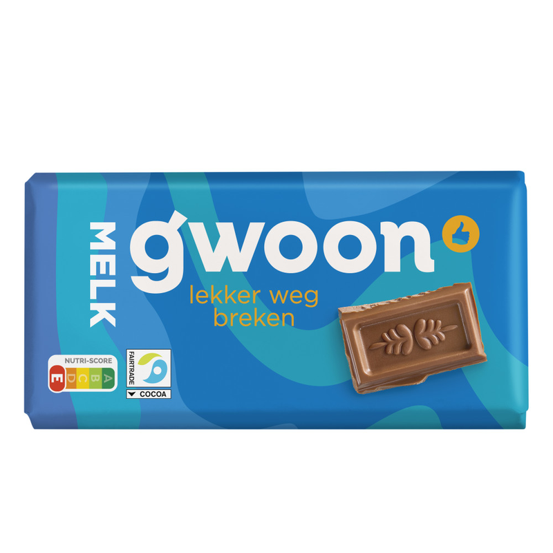 G'woon tablet melk 200gr