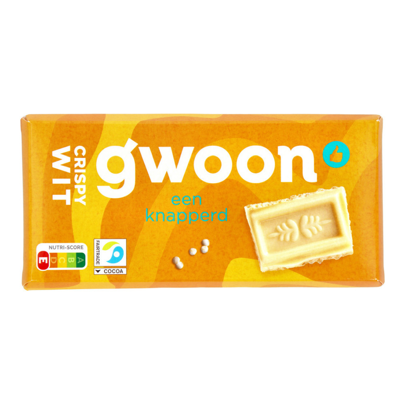 G'woon tablet witte crisp 200g