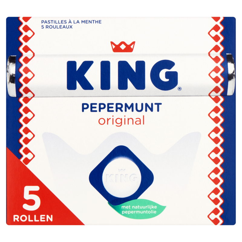King Pepermunt original 5-pack