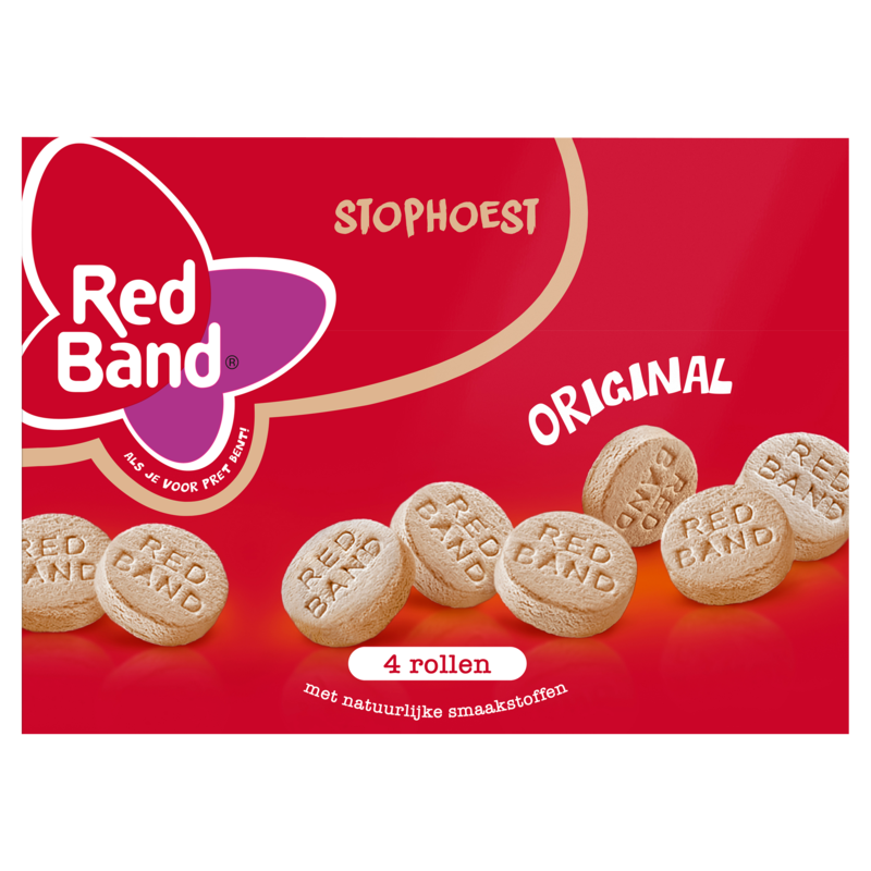 Red Band Stophoest 4-pack