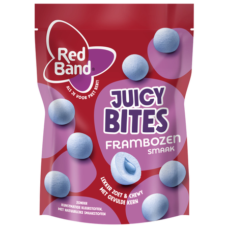 Redband Juicy Bites frambozensmaak
