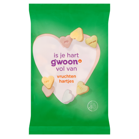 g'woon Vruchten Hartjes