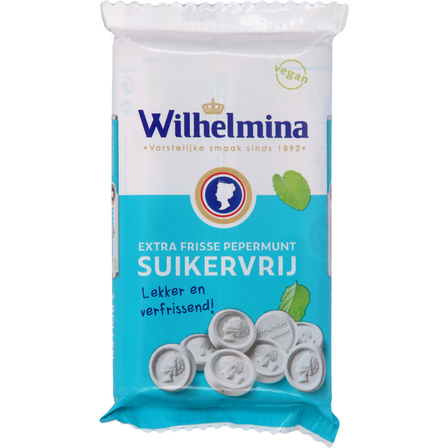 Wilhelmina Extra Frisse Pepermunt Suikervrij