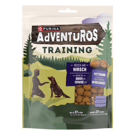 Adventuros trainingssnoepjes rijk aan hert