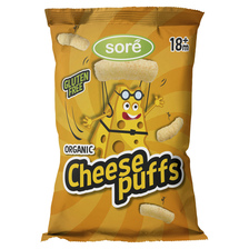 Sore Cheese puffs organic