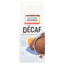 Biologische Fairtrade Original Decaf Koffie Snelfiltermaling