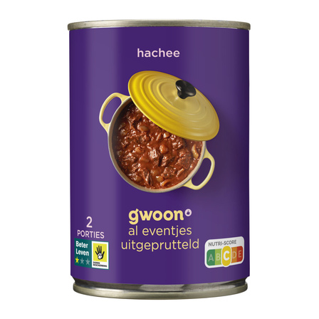 g'woon Rundvlees Hachee
