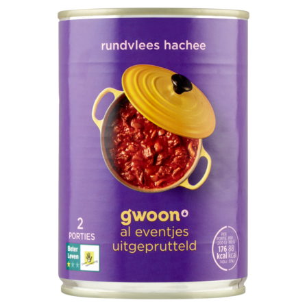 g'woon Rundvlees Hachee 400 g