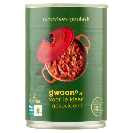 g'woon Rundvlees Goulash 400 g