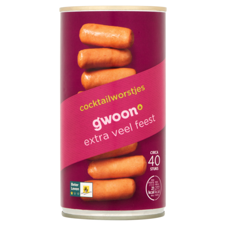 g'woon Cocktailworstjes