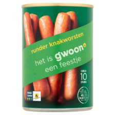 g'woon Runder Knakworsten
