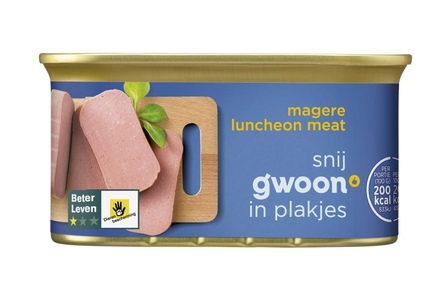 g'woon Magere Luncheon Meat